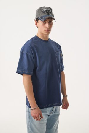 439-410TS041-Rogue-Yumu-ak-Doku-Cepli-Lacivert-T-Shirt-4