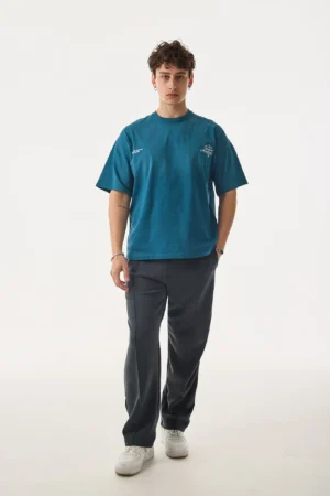 442-410TS043-Sheen-Turkuaz-T-Shirt