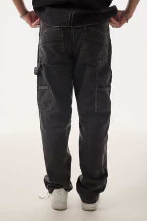 448-410KPT014-Hip-Carpenter-Siyah-Baggy-Kot-Pantolon-2