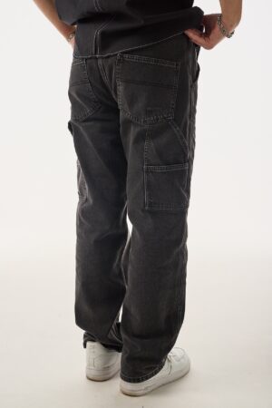 448-410KPT014-Hip-Carpenter-Siyah-Baggy-Kot-Pantolon-5