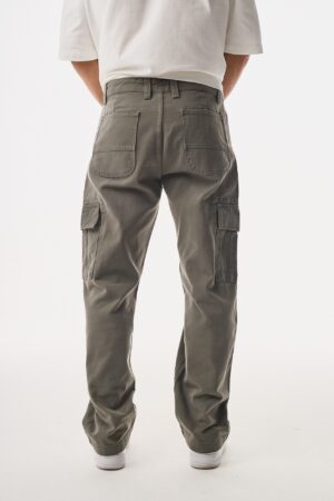 45-Gabardin-Haki-Kargo-Pantolon